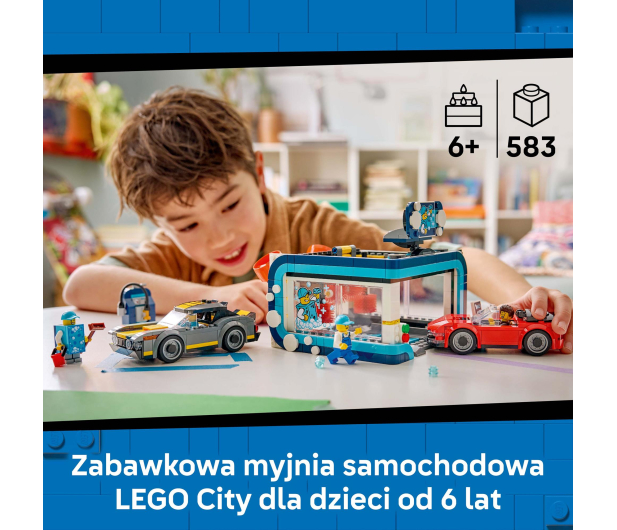 LEGO CITY 60497 Automatyczna myjnia samochodowa - 1529820 - zdjęcie 4